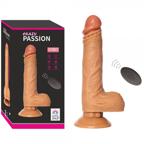 Taksim Sex Shop İstanbul Sexshop 21 cm Şarjlı Uzaktan Kumandalı İleri