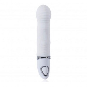 9 cm Snoo Beyaz Silikon Titreşimli Vibratör