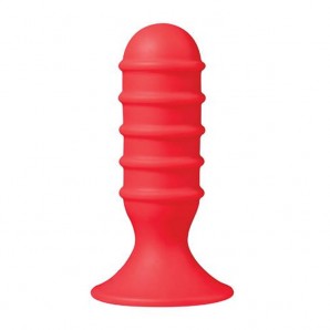 10 cm Ass Jacker Buttplug Kırmızı
