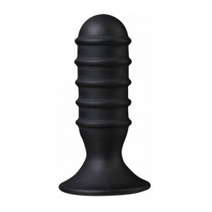 10cm Ass Jacker Buttplug Siyah