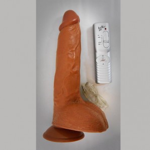 23 cm Mighty Muscle Melez Titreşimli Realistik Penis