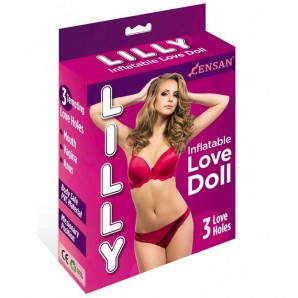 Lilly Love Doll 3 İşlevli Şişme Bebek 