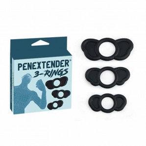 Penextender 3 Rings 3´lü Penis Halka Seti