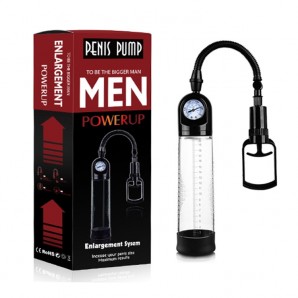  Men Powerup Basınç Göstergeli Penis Pompası