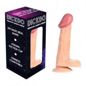 14 cm Dickdo Gerçekçi Testisli Dildo Penis