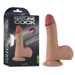 16 cm Yeni Nesil Gerçek Realistik Ultra Yumuşak Ten Rengi Dildo Penis