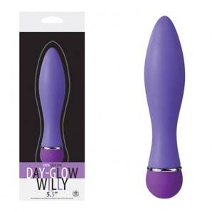 14 cm Day Glow Willy Modern Vibratör