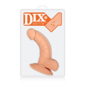 13 cm Dix Love Clone Ten Rengi Vantuzlu Penis
