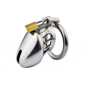 BDSM Paslanmaz Çelik Penis Kafesi Model No: 5