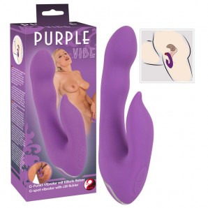 20 cm Purple Vibe Vibratör
