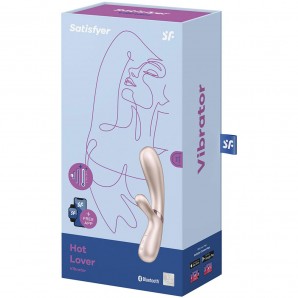 Satisfyer Hot Lover Usb Şarjlı Telefondan Kumandalı Isıtmalı Klitoris Uyarıcılı Teknolojik Vibratör