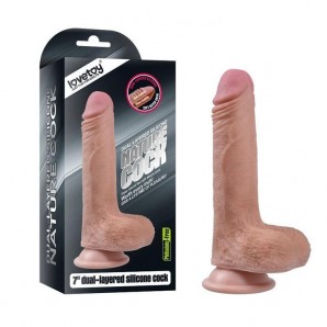 18 cm Yeni Nesil Gerçek Realistik Ultra Yumuşak Dildo Penis