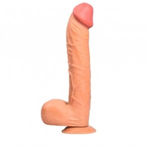 31 cm Dev Boy Realistik Vantuzlu Dildo Penis 