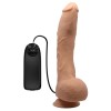 27 cm Titreşimli Gerçekçi Kalın Dildo Penis - Jack 2