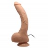 27 cm Titreşimli Gerçekçi Kalın Dildo Penis - Jack 1