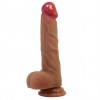 20,6 cm Realistik Vantuzlu Dildo Penis - Lisle 1