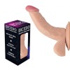18 cm Dickdo Gerçekçi Eğik Dildo Penis