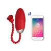 Telefon Kontrollü Yumurta Vibratör Kırmızı