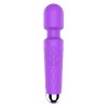 Female Wand Massager Şarjlı Vibratör - Mor