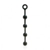 33 cm O Beads Silicone İri Anal Toplar - Siyah
