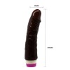 18,5 cm Titreşimli Melez Realistik Vibratör Penis Dildo