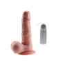 14 cm Belden Bağlamalı Kumandalı Gerçekçi Titreşimli Dildo Vibratör Penis