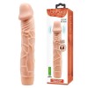 Güçlü Titreşimli 22,5 cm Realistik Vibratör Gerçekci Penis Dildo