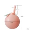 16 cm Realistik Titreşimli İnflatable Pilates Toplu Vibratör Penis