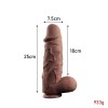 25 cm Gerçekçi Uzun - Kalın Dildo Penis