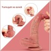 Yeni Nesil Çift Katmanlı 21 cm Realistik Dildo Penis
