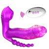 USB Şarjlı Uzaktan Kumandalı Klitoris Emme Fonksiyonlu Çamaşır Altı Isıtmalı Teknolojik Vibratör