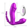 USB Şarjlı Uzaktan Kumandalı Klitoris Emme Fonksiyonlu Çamaşır Altı Isıtmalı Teknolojik Vibratör