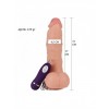 21 cm Belden Bağlamalı Titreşimli Realistik Dildo Penis Set