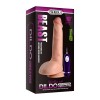 24 cm Gerçekçi Titreşimli Dildo Vibratör Penis - Beast
