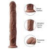 35 cm Gerçekçi Uzun ve Kalın Dildo Penis