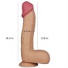29 cm Kalın Belden Bağlamalı Realistik Penis