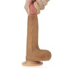 18 cm Yeni Nesil Gerçek Realistik Ultra Yumuşak Melez Dildo Penis