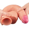 30,5 cm Yeni Nesil Çift Katmanlı Realistik Dev Dildo Penis