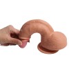 20 cm Et Dokulu Full Realistik Gerçekçi Penis Kalın Dildo - Castiel