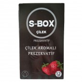 S-Box Çilek Aromalı Prezervatif 12'li