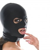 Siyah Kumaş Fetish Maske