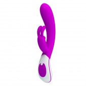 21 cm USB Şarjlı 12 Fonksiyonlu Klitoris Uyarıcılı Teknolojik Tavşan Vibratör
