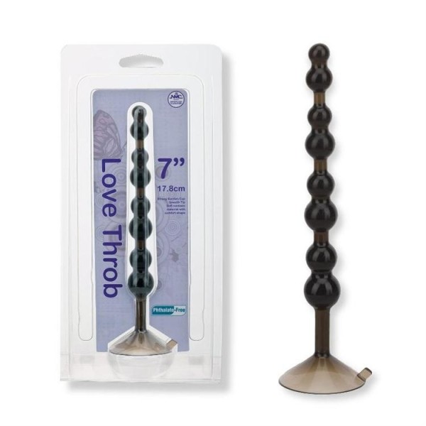 Love Throb Siyah Anal Plug