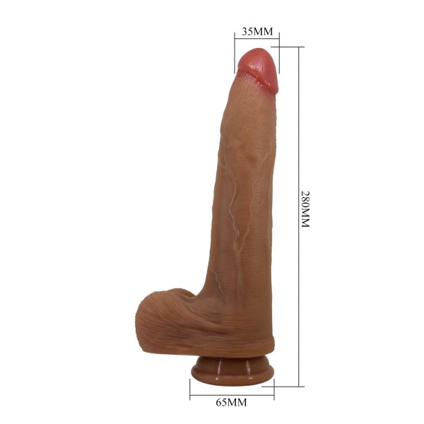 28 cm Gerçekçi Uzun Dildo Penis - Adley 7