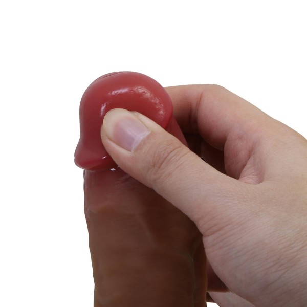 17,3 cm Realistik Vantuzlu Dildo Penis - Curtis 7
