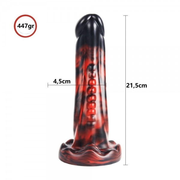 21,5 cm Gerçekçi Kalın Dildo Penis - Monster43 5