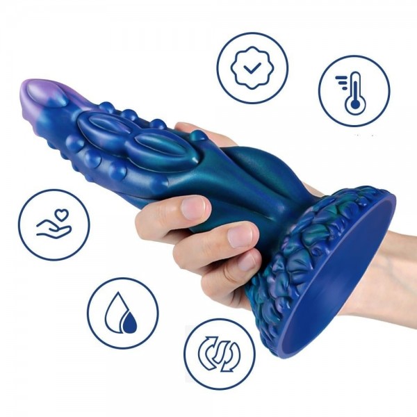 21,6 cm Gerçekçi Kalın Dildo Penis - Monster47 5