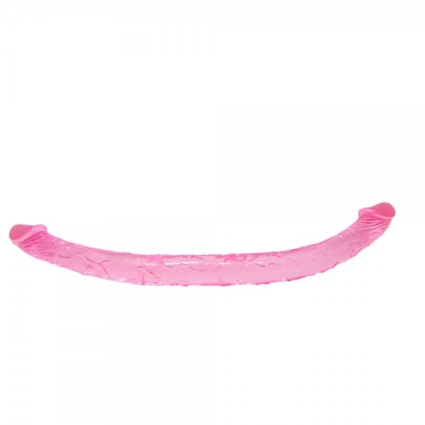 Double Dones 44 cm Çift Taraflı Jel Yumuşak Penis Dildo 3