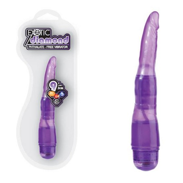 23 cm Exotic Diamond Jel Vibratör
