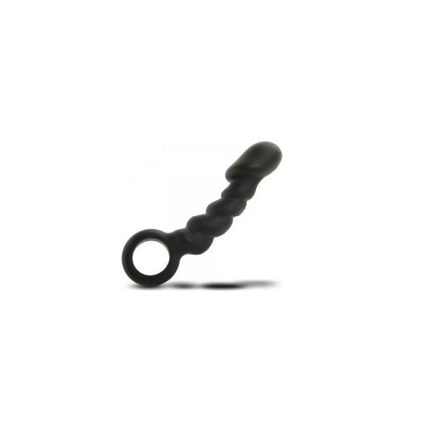 Ass Cork 10cm 4" Siyah Anal Tıkaç